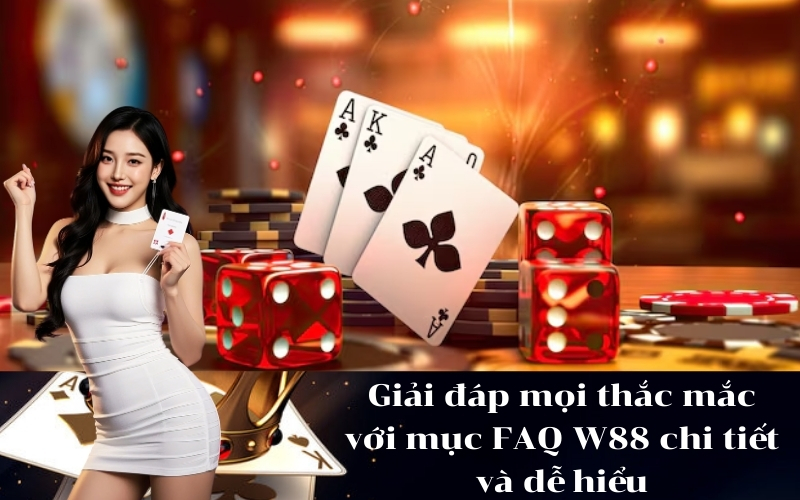 Giải đáp mọi thắc mắc với mục FAQ W88 chi tiết và dễ hiểu